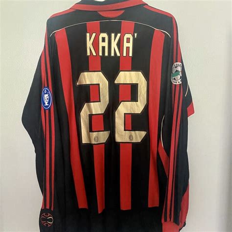 kaka ac milan jersey 2007|Ricardo Kaka AC Milan International Club Soccer Fan Jerseys.